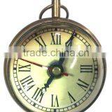 Brass Nautical Clock, Ship Desk Paper Weight Clock thumbnail-1