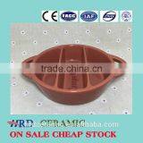 2015 High Quality Chinese Grids Plate Ceramic Meat Plate thumbnail-1