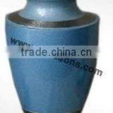Fancy Home Use Round Urn | Wholesale Solid Urns | Cremation Urn Flower Arrangements thumbnail-4
