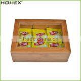 Natrual Finish Bamboo Packing Tea Box Wholesale/Homex_Factory thumbnail-2