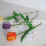 Factory Made 60cm Lengh Single Colorful Fake Plastic Flower Good Quality for Interior Decoration thumbnail-3