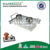 Stainless steel BBQ beer can double chicken cooker with high quality