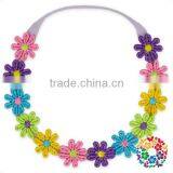 Cheap Rainbow Baby Flower Elastic Lace Headband thumbnail-4