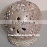 Tea Light Candle Holder, Stone Candle Holder, Candle Lamp thumbnail-1