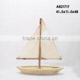 Nautical Decor Mini Wooden Craft Sailing Boat thumbnail-4