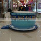 Large Fiberglass Coffee Cup Chair thumbnail-2