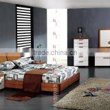 Modern Teen Bedroom Furniture / Modern Light Oak Wood Bedroom Furniture / American Style Bedroom Furniture B55 thumbnail-4