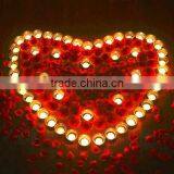 Simple Wedding Glass Candle Holder Romance thumbnail-1