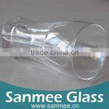 Embossed Old Fashion Style17.5oz Clear Beer Glass Wheat Beer Glass thumbnail-3