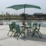 Sale New Model Outdoor Dining Furniture Set With Umbrella thumbnail-1