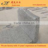 Polished Grey Granite Tombstone And Monument With Classic Design thumbnail-3
