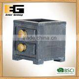 Offwhite Drawer Shaped Wooden Flower Planter thumbnail-2