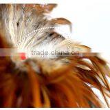 Wood Handle Cock Feather Duster thumbnail-3