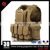 Tactical Molle Military Paint Ball Polyester Quick Release Black Khaki Army Vest thumbnail-4