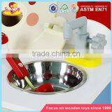 Wholesale Baby Wooden Kitchen Sets Toy, Top Fashion Kids Wooden Kitchen Sets Toy, Interesting Children Toy Kitchen W10C146 thumbnail-6