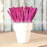 Plastic Coated With Metallic Wire Twist Ties for Plastic Bag Packing thumbnail-4