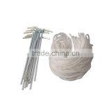 Garden Sand Double Roof Hexagon Patio Gazebo With Netting thumbnail-6