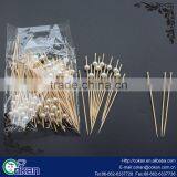 CK-KT709 Colorful New Style Heart Disposable Wooden Fruit Forks/ Bamboo Fruit Fork for Party or Wedding thumbnail-3