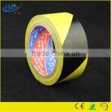 Yellow Black Color PVC Signing Tape Ground Warning Tape Floor Marking Tape thumbnail-1