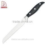 8"Bread Knife, Forged and Pakka Wood Handle Black Color thumbnail-1
