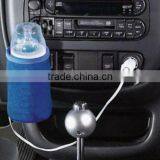 New Portable 12V in Car Auto Travel Baby Food Milk Water Bottle Cup Warmer Heater thumbnail-3