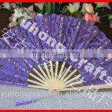 Colorful Wedding Lace Fan thumbnail-1