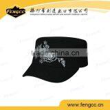 High Quality Checked Fabric Army Cap/Military Cap/Army Winter Hat thumbnail-2