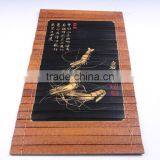 Chinese Unique Bamboo Carving Slip Shrimp thumbnail-2