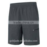 China Factory High Quality Cotton and Spandex Run Wear Black Plain Quick Dry Men Shorts thumbnail-2