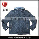 Man Padding Jackets Outdoor Coats Winter Men 50D Padded Jacket thumbnail-4