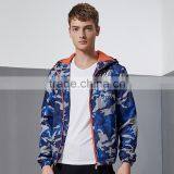 Hot Selling Men Cool Hiphop Style High Quality Camo Printing Jacket Sports Jogging Coat M-3XL XN-PJ16025 thumbnail-3