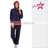 Wholesale Custom Cheap Hoody Plain Design Tracksuits for Women thumbnail-2