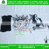 Wholesale Baled Clothing Short Sleeve Women T-Shirt Used Branded Clothes thumbnail-1