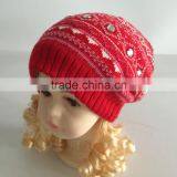 2016 New Fashion Winter Hand Made Knitted Kids Beanie Hats thumbnail-1