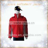 Men's Two Colour Combined Softshell Jacket