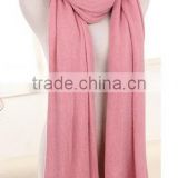 wholesale retail cheap plain blank girls ladies fake cashmere scarf