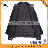 Latest Fashion Design Black Leather Men Winter Coat Fur Clothing Men Coat thumbnail-3