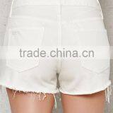 White Wash and Edgy Destruction/women Shorts/board Shorts/blank Board Shorts Wholesale thumbnail-3