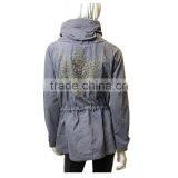 2015 High Fashion Women Cotton Casual Coat Winter Parka Coats thumbnail-3