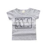 S17499A Children Summer Clothes Print Tees Cotton Boys Girls Tees thumbnail-1