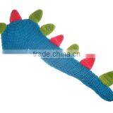Kalevel Cute Cartoon Dinosaur Style Infant Newborn Baby Girl Boy Crochet Beanie Hat Clothes Baby Photograph Props thumbnail-3
