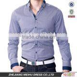 New Arrival 2016 Micro Check Slim Fit Casual Shirts for Men thumbnail-3
