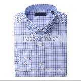 China Shirt Supplier Customise High Quality Machine Cleaning Button Down Collar Plaid Shirt thumbnail-1