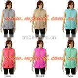 FACTORY Wholesale Monogrammable Puffy Vest thumbnail-4