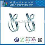 Made in Taiwan Stainless Steel DIY Hose Clamp Double Wire Spring Hose Clamp thumbnail-6