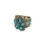 Retro Fashion Alloy Diamond Resin Bracelet thumbnail-1