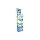 CMYK / Pantone Printing Five Tier Cardboard Display Shelves For Drink Promotion , Eco-Friendly thumbnail-1
