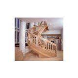 Building Curved Solid Wood Staircase