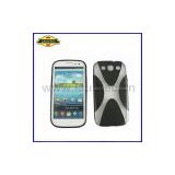 Newly X-line back design Tpu gel case for Samsung Galaxy S3 i9300