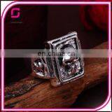 2015 Newest Stainless Steel Devil Skull Ring Fahion Custom Made Skull Ring thumbnail-1